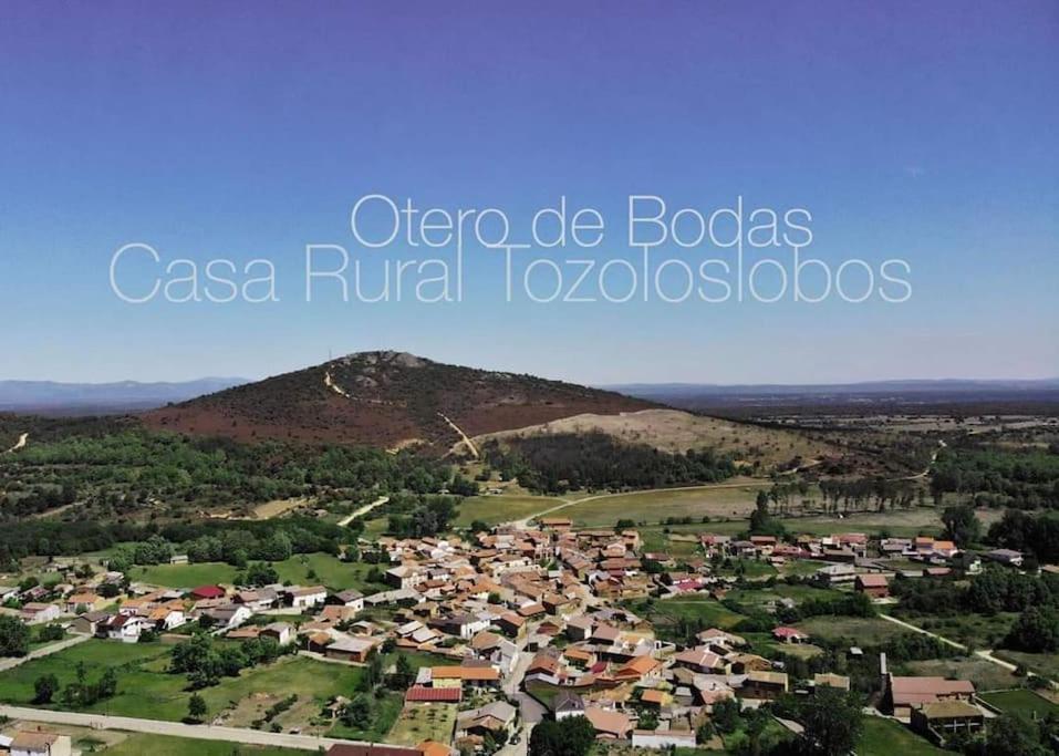 Casa Rural Tozolosolobos Otero de Bodas Exterior photo